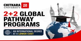Chitkara University 2 plus 2 Global Pathway Programs An International Degree at a Lower Cost